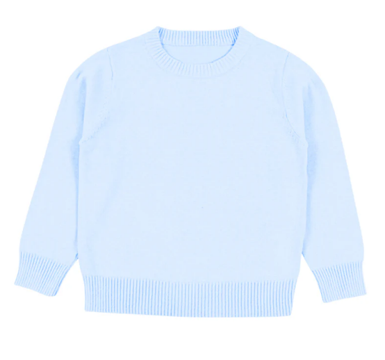 Lightweight Sweater- Light Blue