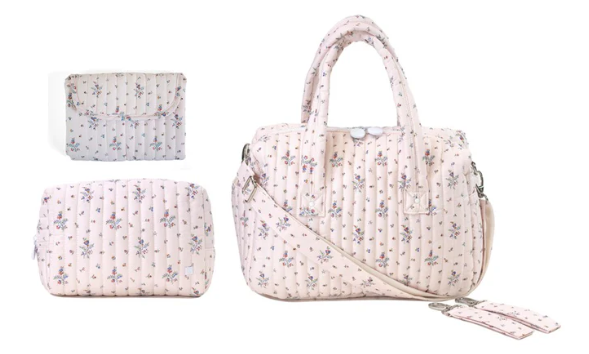 TRVL Quilted Stroller Bag Bundle 3 Piece