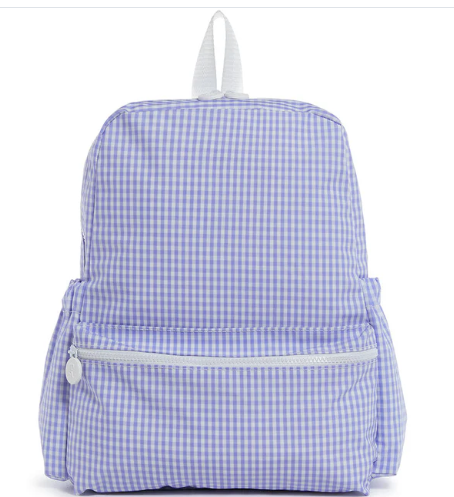 Gingham Lilac Backpacker