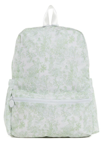 Bunny Toile Green Backpacker