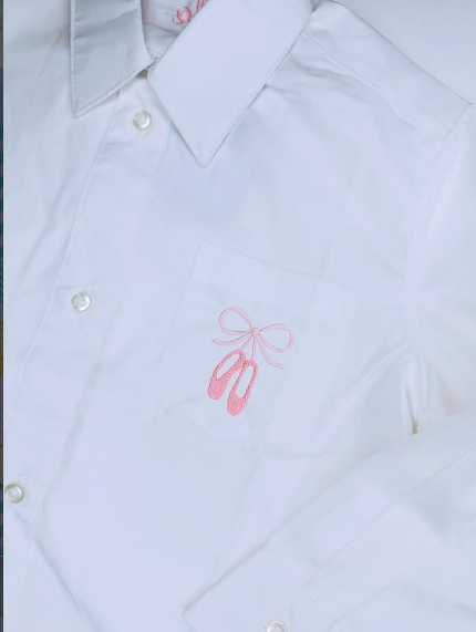 Personalized Tiny Dancer Button Down Cover Up