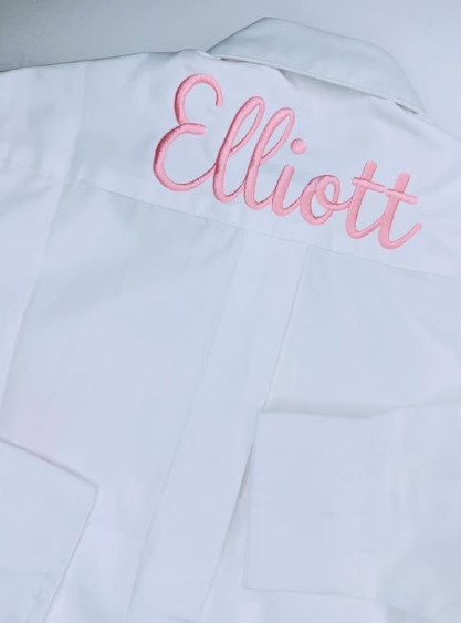 Personalized Tiny Dancer Button Down Cover Up