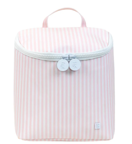 Pimlico Stripe Pink- Take Away Insulated Lunch Bag
