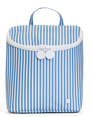 Pimlico Stripe Chambray- Take Away Insulated Lunch Bag