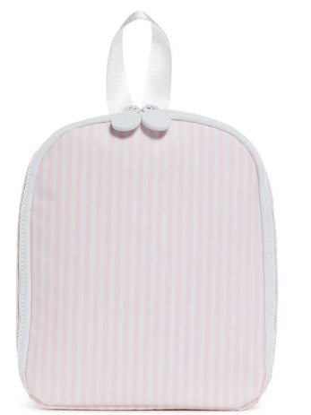 Pimlico Stripe Pink-Bring It Insulated Lunch Bag