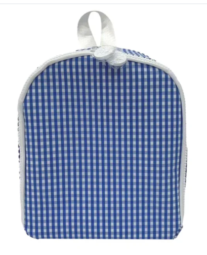 Gingham Royal-Bring It Insulated Lunch Bag
