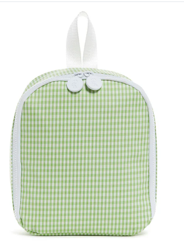 Gingham Leaf 2-Bring It Insulated Lunch Bag