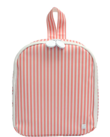Pimlico Stripe Dusty Rose-Bring It Insulated Lunch Bag