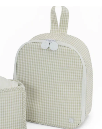 Gingham Pearl Grey-Bring It Insulated Lunch Bag