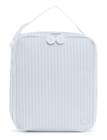 Pimlico Stripe Blue- Insulated Lunch Bag