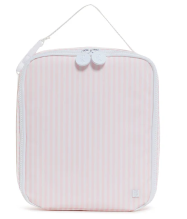 Pimlico Stripe Pink- Insulated Lunch Bag