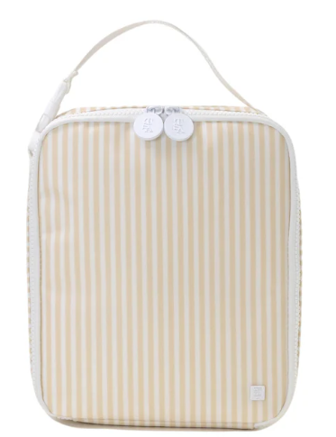 Pimlico Stripe Sand- Insulated Lunch Bag