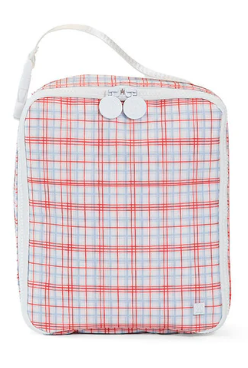 Classic Plaid Red- Insulated Lunch Bag