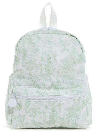 Bunny Toile Green MINI Backer