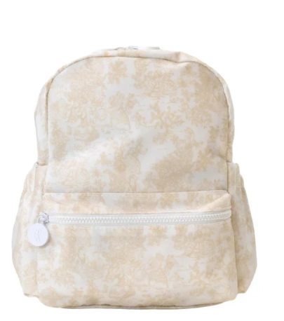 Bunny Toile Sand MINI Backer