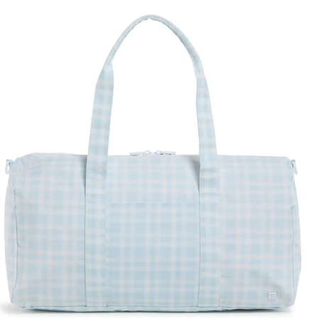 Pimlico Plaid Blue-Weekender Duffel