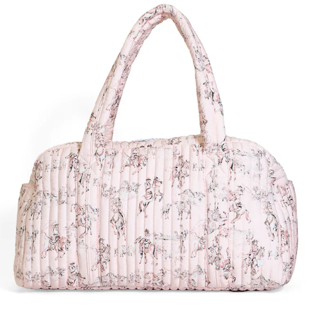 Cowgirl Toile- Quilted Grande Duffel