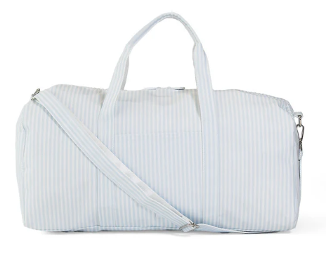 Pimlico Stripe Blue- XL Weekender Duffel Bag
