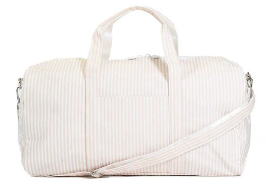 Pimlico Stripe Sand- XL Weekender Duffel Bag