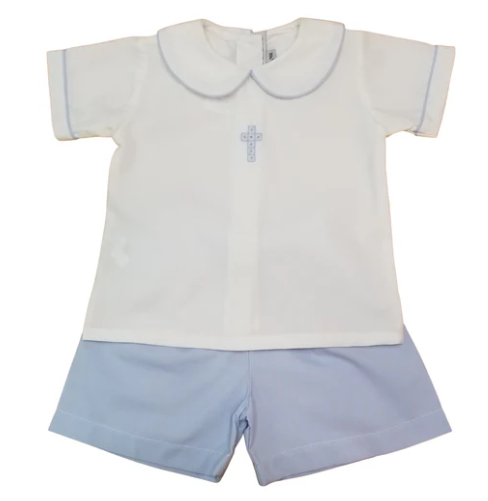 Blue Cross Short Set