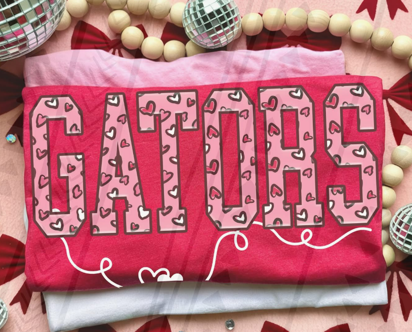 Heart Mascot Sweatshirts (Type Mascot In Personalization Box)