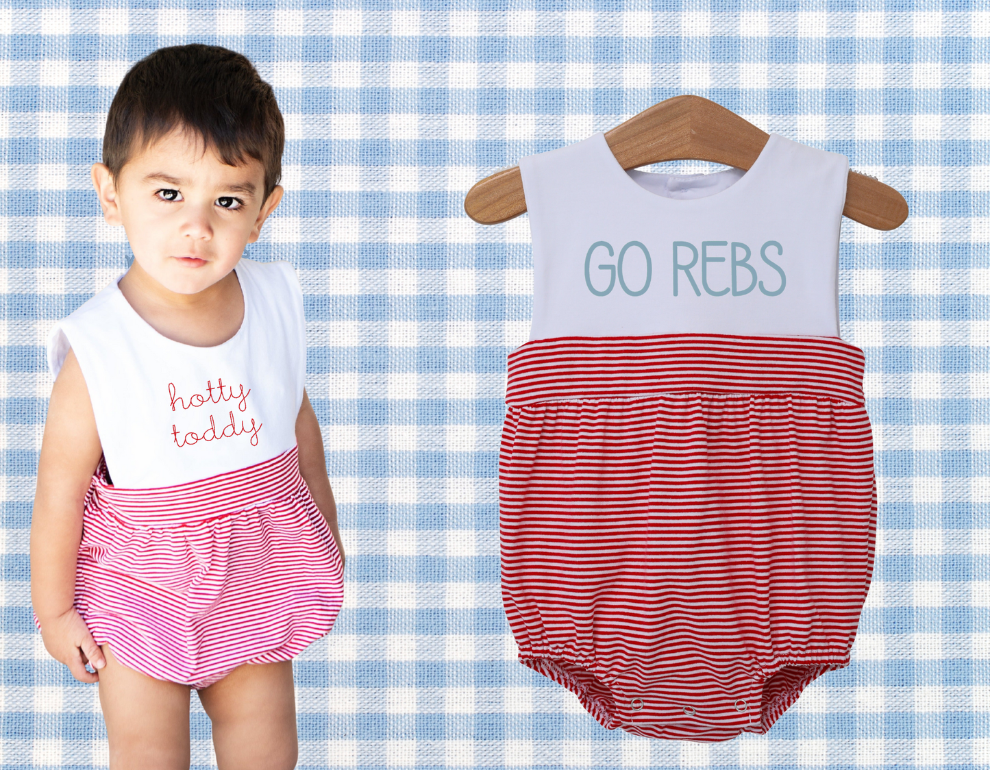 GAME DAY Benjamin Bubble- Red Stripe