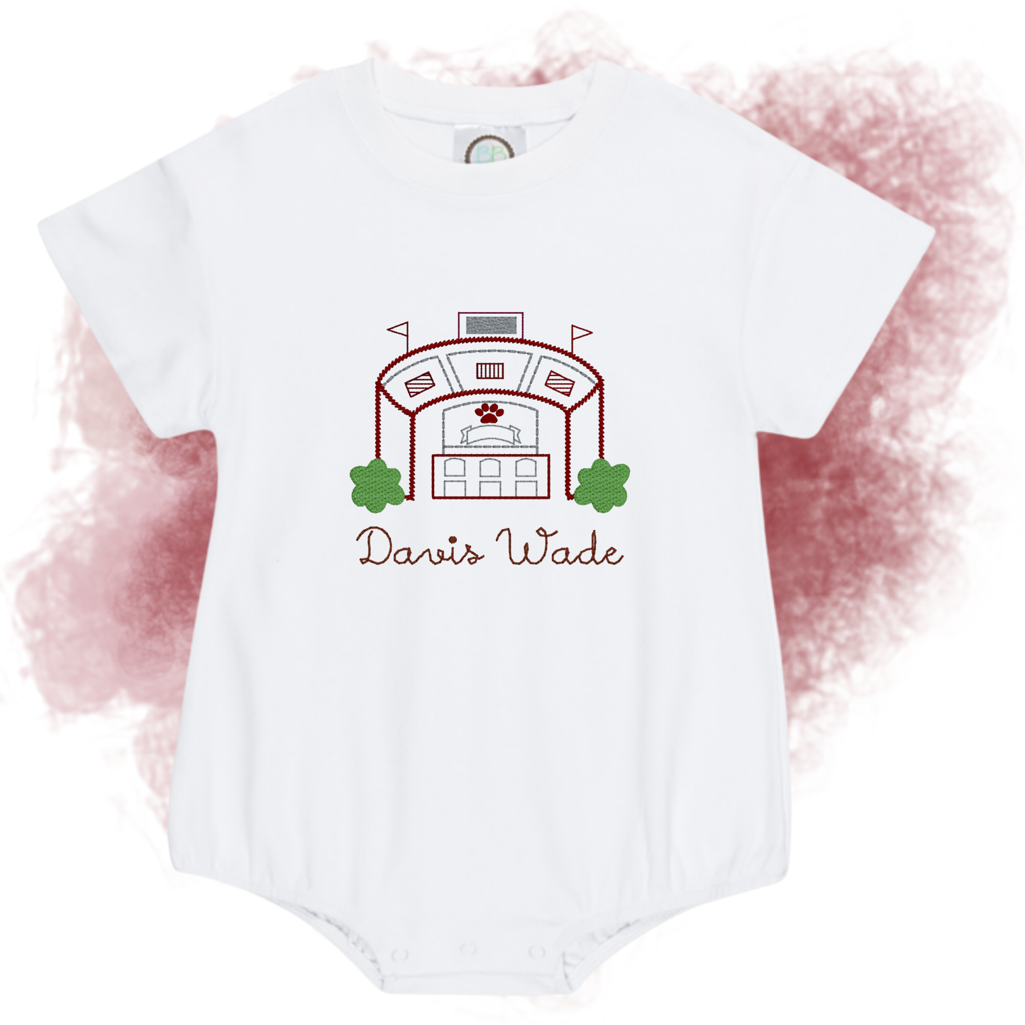 Vintage Stadium Embroidered Bubble