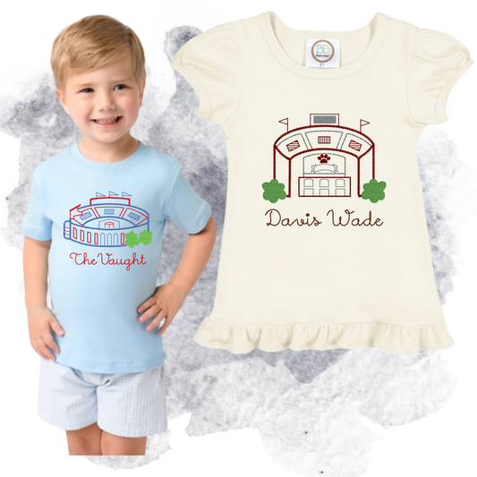 Vintage Stadium Embroidered Tee