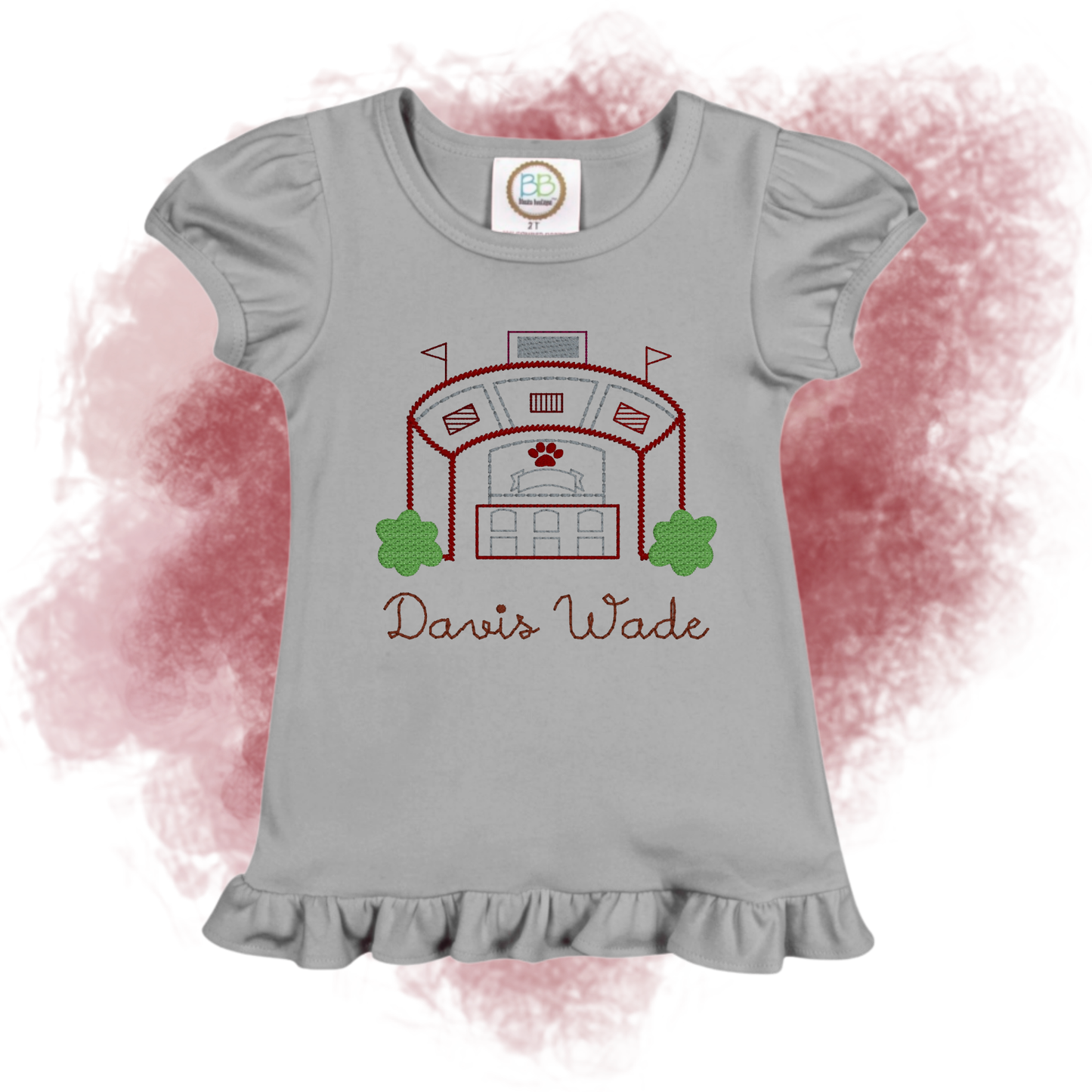 Vintage Stadium Embroidered Tee