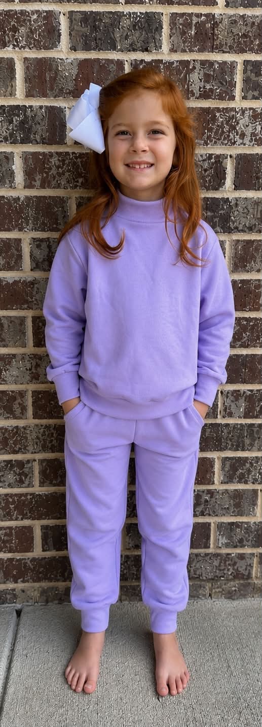 Unisex Mock Neck Jogger Sets